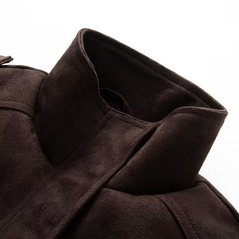 Ava Luxe Suede Utility Jacket