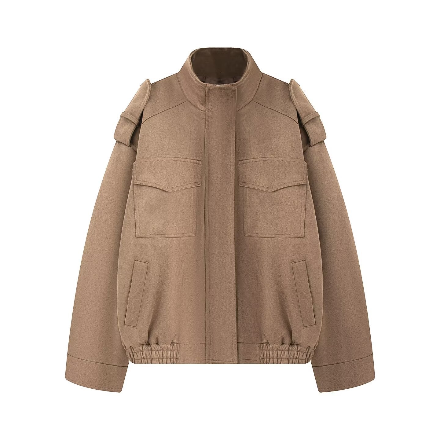 Ava Luxe Suede Utility Jacket