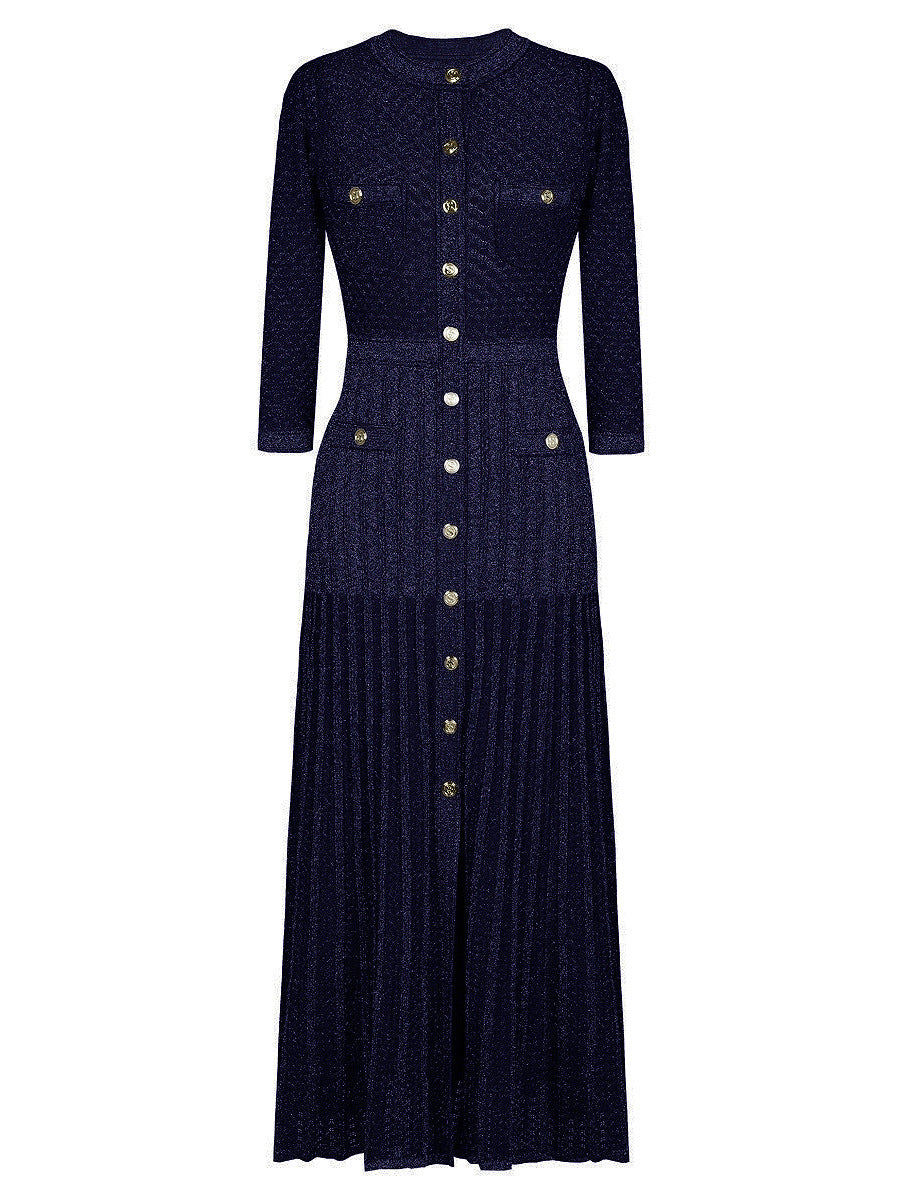 Isaline Luxury Knitted Maxi Dress